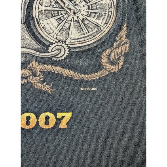 T shirt 2XL 2007 Rust In Peace Iron Horse Saloon Bike Week Ormond Beach FL LS - Picture 8 of 9